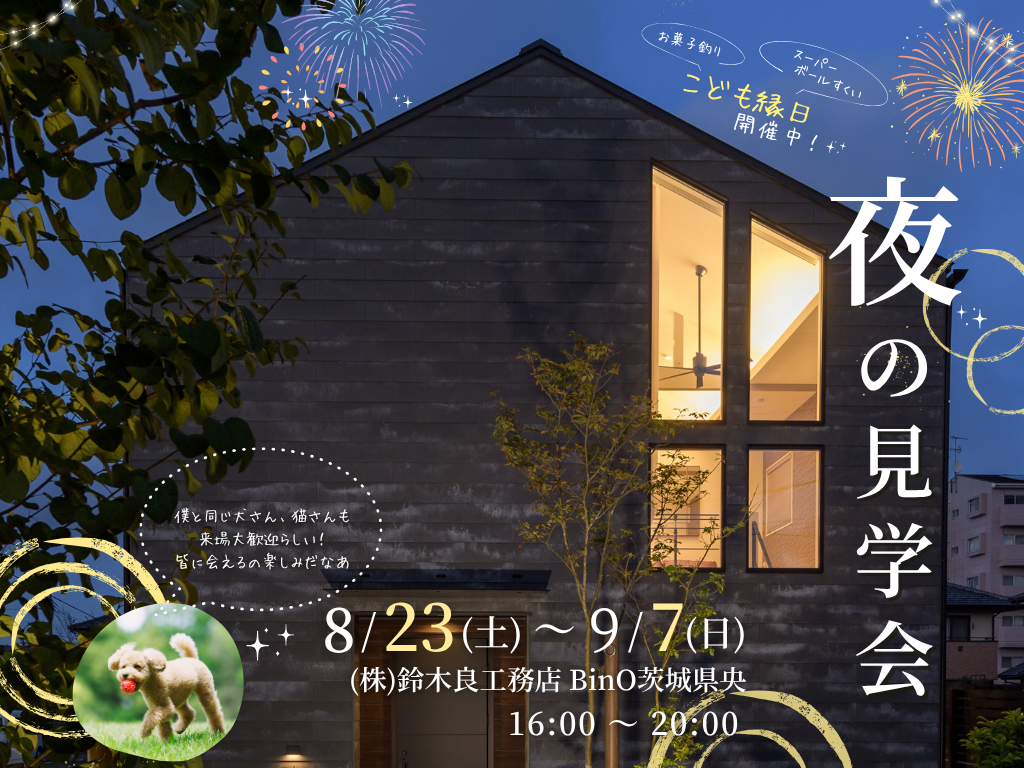 夢のはじまる時間🌙月明かりの見学会